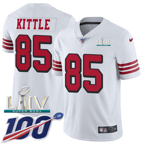 George Kittle San Francisco 49ers white Limited jersey