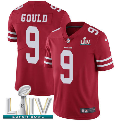 Robbie Gould San Francisco 49ers red Vapor jersey