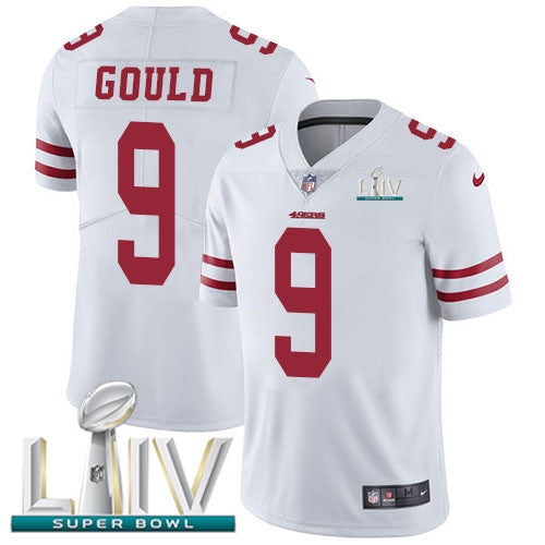 Robbie Gould San Francisco 49ers white Vapor jersey