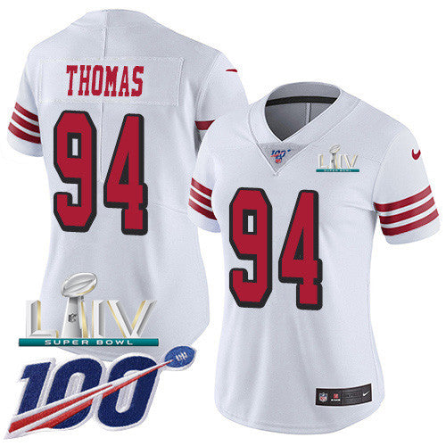 Solomon Thomas San Francisco 49ers white Limited jersey