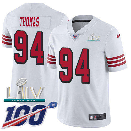 Solomon Thomas San Francisco 49ers white Limited jersey