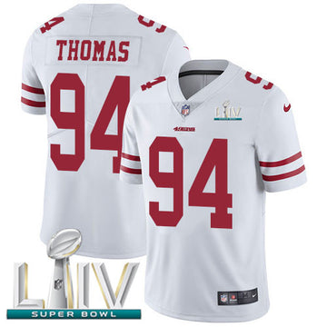 Solomon Thomas San Francisco 49ers white Vapor jersey