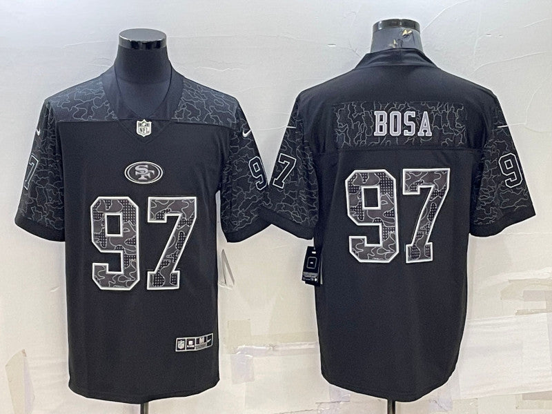 Nick Bosa San Francisco 49ers black Limited jersey