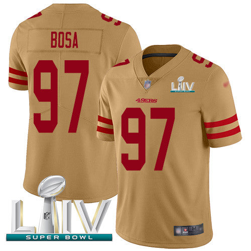 Nick Bosa San Francisco 49ers gold Inverted Legend jersey