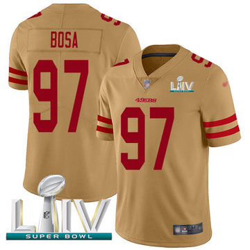 Nick Bosa San Francisco 49ers gold Inverted Legend jersey