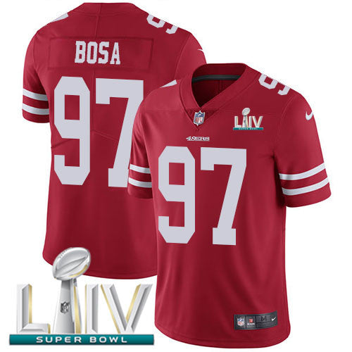 Nick Bosa San Francisco 49ers red Vapor jersey