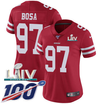 Nick Bosa San Francisco 49ers red Vapor jersey
