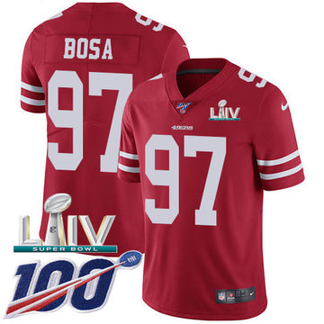 Nick Bosa San Francisco 49ers red Vapor jersey