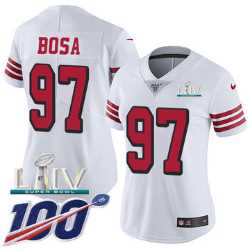 Nick Bosa San Francisco 49ers white Limited jersey