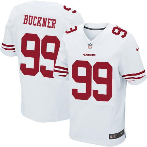 DeForest Buckner San Francisco 49ers white Elite jersey