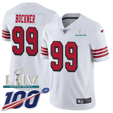 DeForest Buckner San Francisco 49ers white Limited jersey