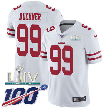 DeForest Buckner San Francisco 49ers white Vapor jersey