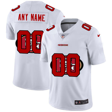 Custom San Francisco 49ers white Untouchable jersey