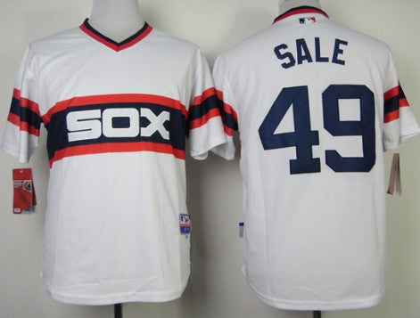 Chris Sale Chicago White Sox white jersey