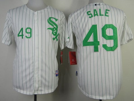 Chris Sale Chicago White Sox white jersey