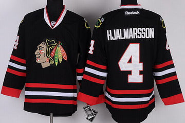 Niklas Hjalmarsson Chicago Blackhawks black jersey