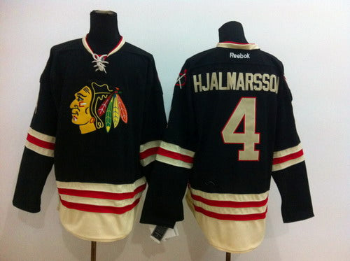 Niklas Hjalmarsson Chicago Blackhawks black Winter Classic jersey