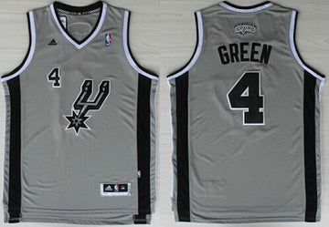 Danny Green San Antonio Spurs gray jersey