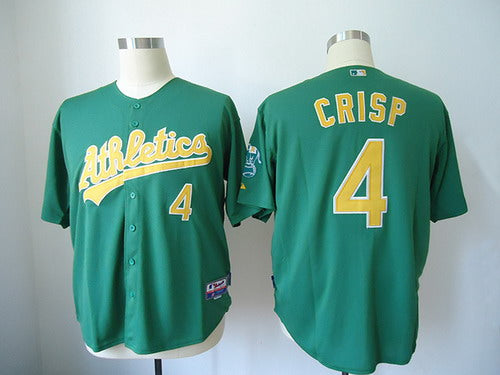 Coco Crisp Oakland Athletics green jersey