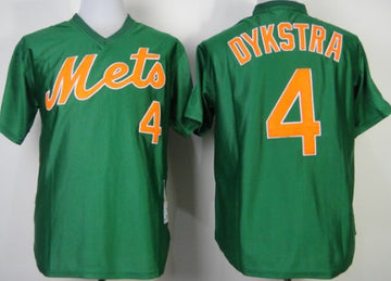 Lenny Dykstra New York Mets green Throwback jersey