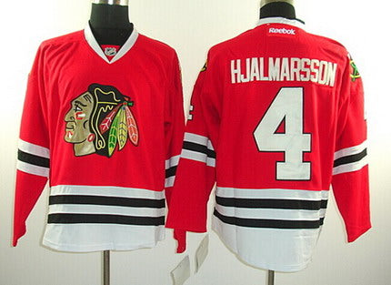 Niklas Hjalmarsson Chicago Blackhawks red jersey