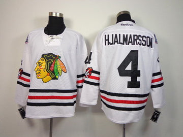 Niklas Hjalmarsson Chicago Blackhawks white Winter Classic jersey