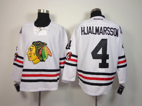 Niklas Hjalmarsson Chicago Blackhawks white Winter Classic jersey