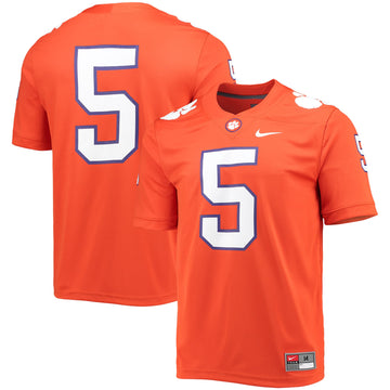 Clemson Tigers orange jersey