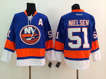 Frans Nielsen New York Islanders blue jersey