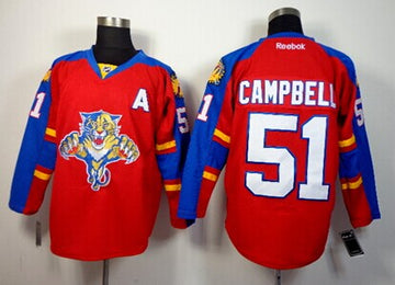 Brian Campbell Florida Panthers red jersey