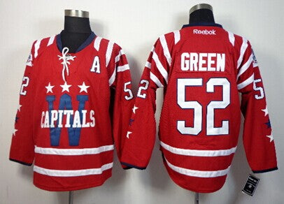 Mike Washington Capitals green Winter Classic jersey