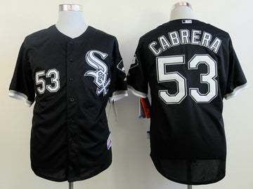 Melky Cabrera Chicago White Sox black jersey