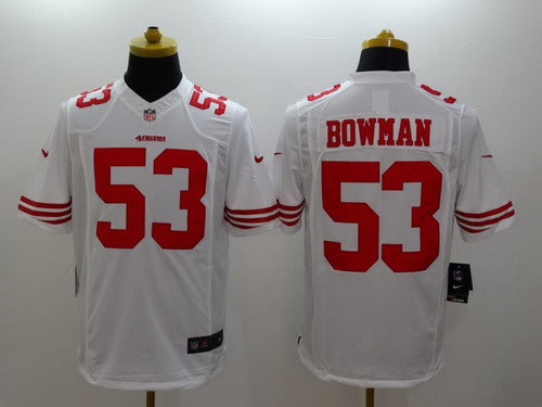 Nike NaVorro Bowman San Francisco 49ers white Limited jersey