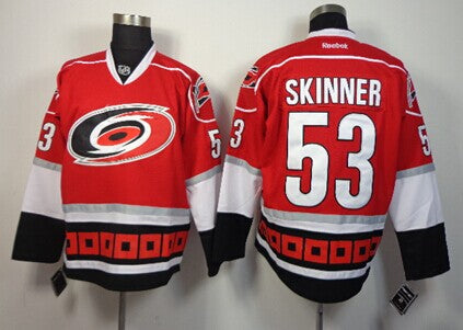 Jeff Skinner Carolina Hurricanes red Third jersey