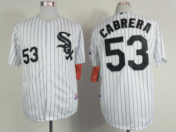 Melky Cabrera Chicago White Sox white jersey