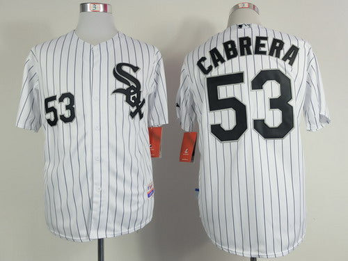 Melky Cabrera Chicago White Sox white jersey