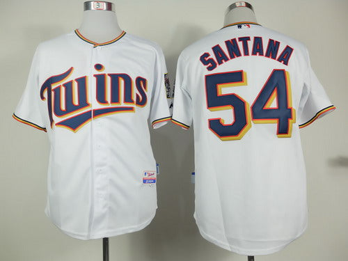 Ervin Santana Minnesota Twins white jersey