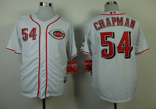 Aroldis Chapman Cincinnati Reds white jersey