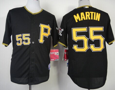 Russell Martin Pittsburgh Pirates black jersey