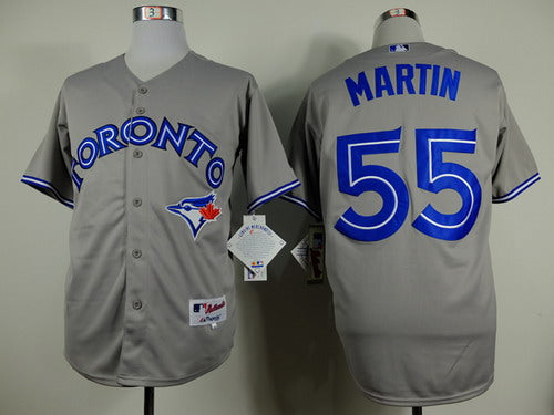 Russell Martin Toronto Blue Jays gray jersey