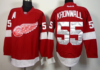 Niklas Kronwall Detroit Red Wings red jersey