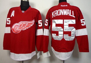 Niklas Kronwall Detroit Red Wings red jersey