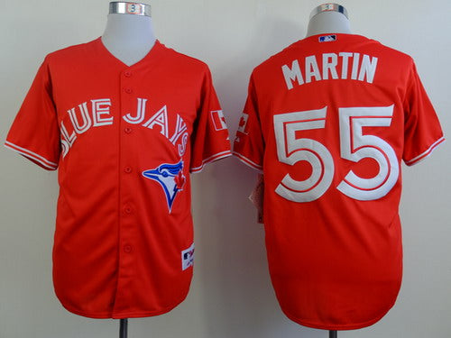 Russell Martin Toronto Blue Jays red jersey