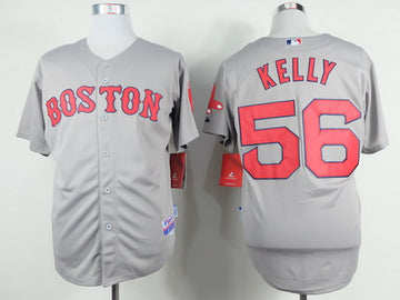 Joe Boston Red Sox gray jersey