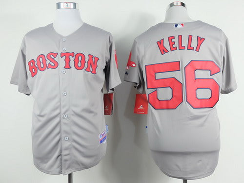 Joe Boston Red Sox gray jersey