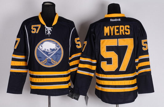 Tyler Myers Buffalo Sabres navy jersey