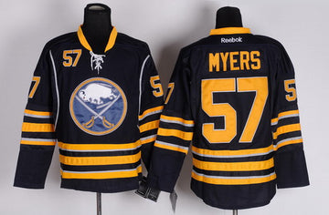Tyler Myers Buffalo Sabres navy jersey