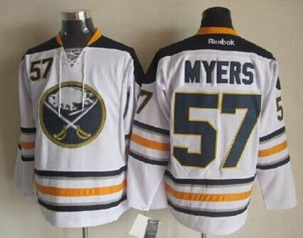 Tyler Myers Buffalo Sabres white jersey