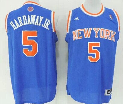 Tim Hardaway Jr Revolution New York Knicks blue jersey