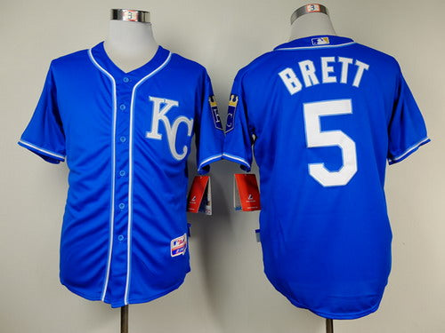 George Brett Kansas City Royals blue jersey